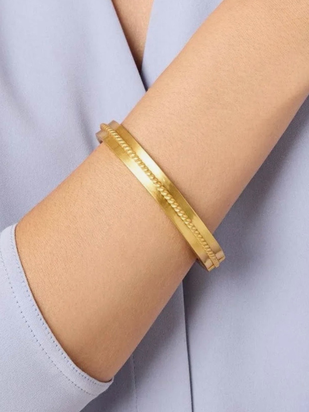 Julie Vos Nassau Hinge Bracelet -Gold - Picture 2 of 4